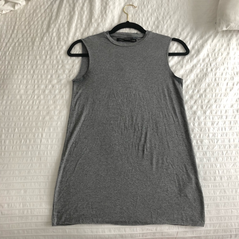 ALLSAINTS Grey Muscle Tee